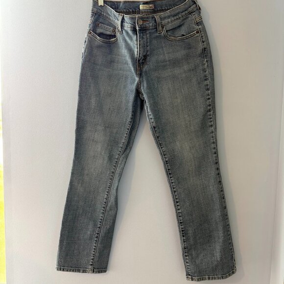 Levi’s 505 Women’s Straight Leg Jeans Size 10 Short Mid-Rise - Picture 1 of 15